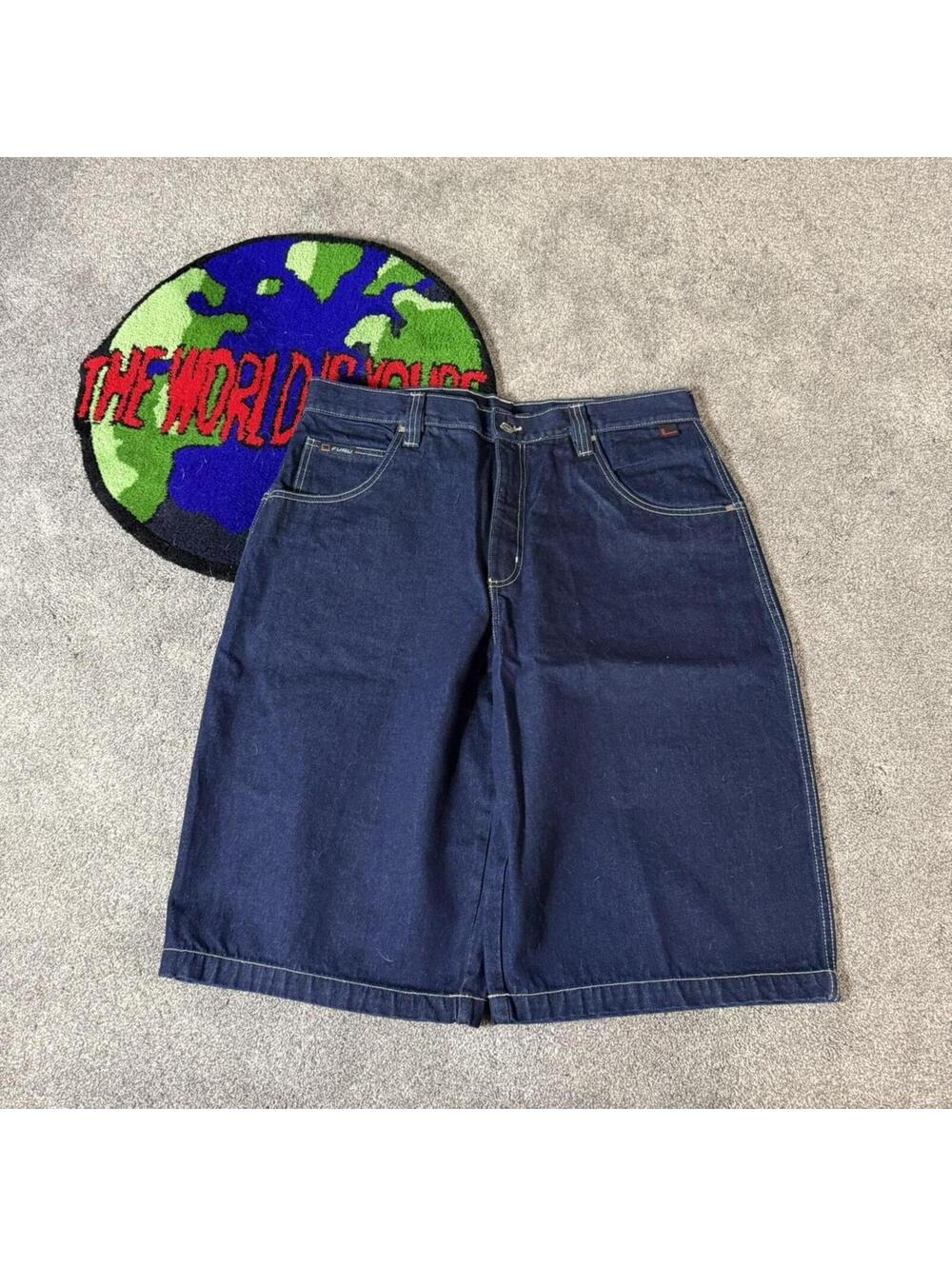 y2k vintage 2000’s denim baggy jorts